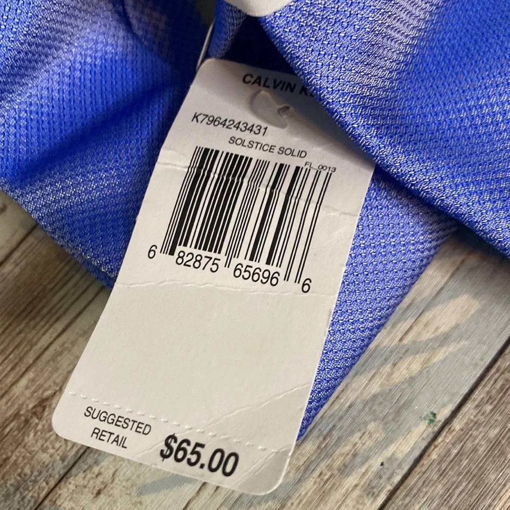 Calvin Klein blue Tie - Picture 4 of 7